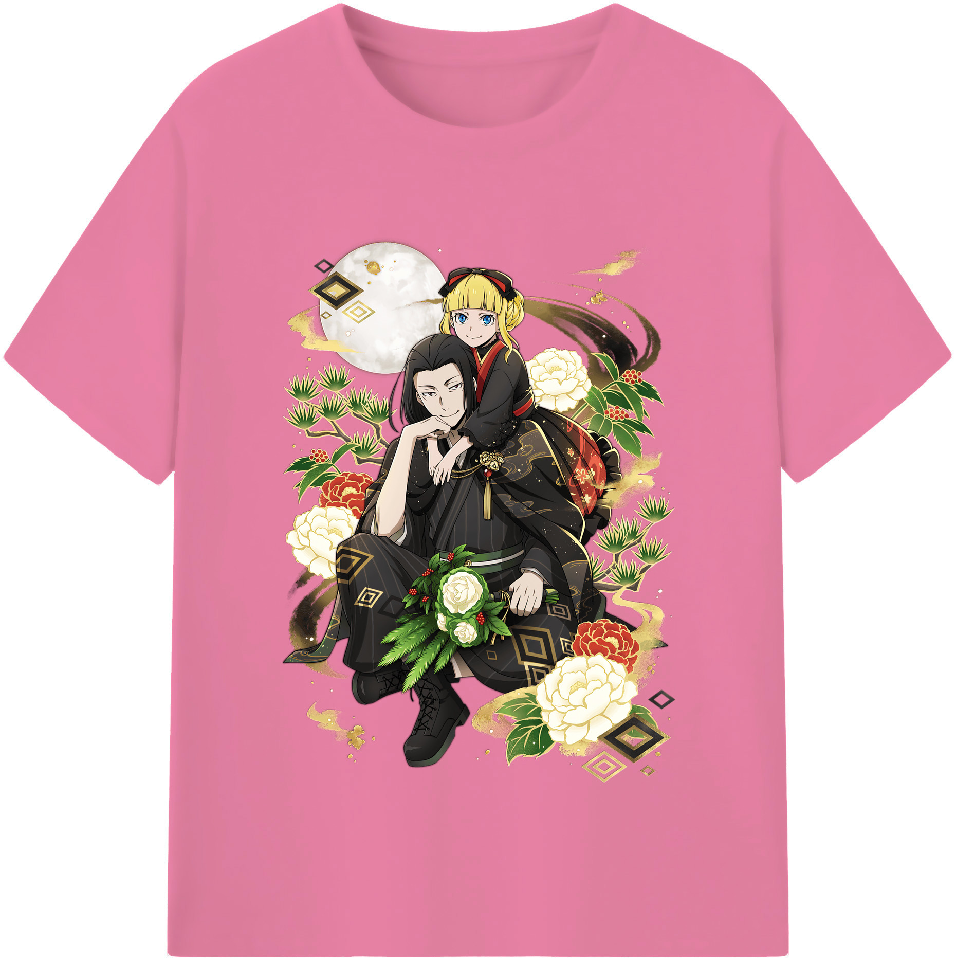 （画像用） 文豪ストレイドッグス Bungo Stray Dogs 綿100％半袖Tシャツ（フロントプリント）
